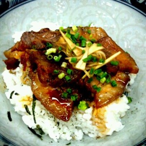チャーシュー丼
